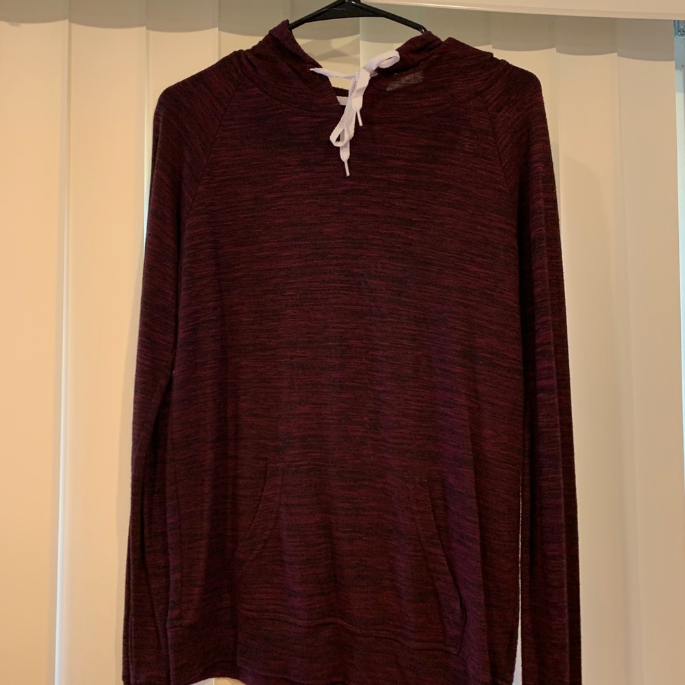 Purple hoodie